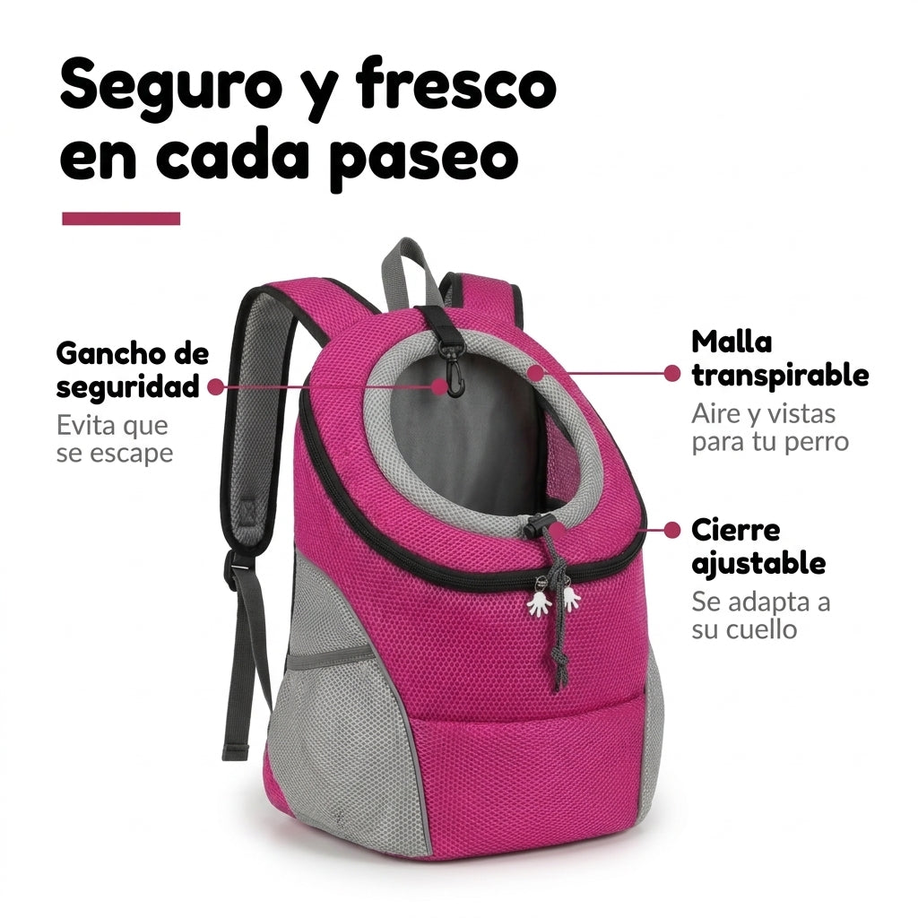 Mochila para perro: llévalo siempre contigo
